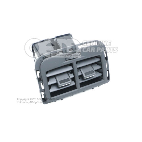 Nawiewnik satynowy czarny/wysoki chrom Seat Ateca 57 5F0819203  YMS