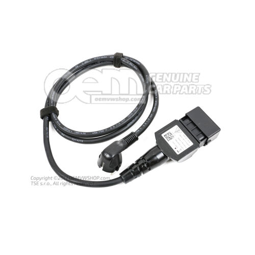 Kabel do ładowania do gniazdka sieciowego ze złączem kątowym 7PP971678