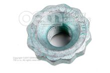 Nakrętka podwójna sześciokątna rozmiar M16X1,5 6Q0407396B