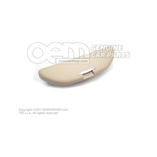 Uchwyt na okulary beżowy Volkswagen Passat 3B 4 Motion 3B0857465A 89H
