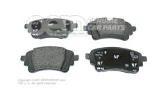 1 zestaw klocków hamulcowych do hamulca tarczowego 4M0698451BC (1)