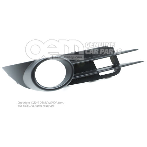 Element zamykający satynowo czarny Volkswagen Touran 1T 1T0853950  9B9