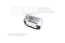 1 zestaw świateł wejściowych LED z napisem projektora świetlnego z wąską wtyczką 57A052133 (1)