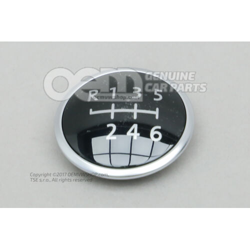Odznaka czarno/srebrna 7E0711144A HB5