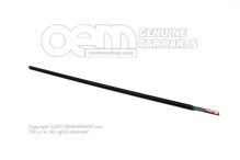 Uszczelka otworu okiennego, satynowa, czarna 1M0837477D B41 (4)