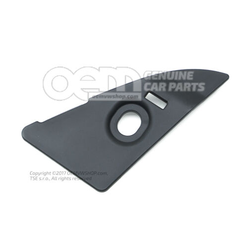 Adapter czarny satynowy Volkswagen Amarok 2H 2H6807409  9B9