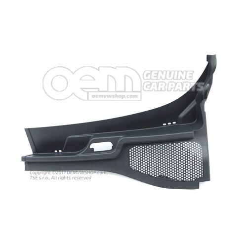 Część okładki W razie potrzeby przeróbka, patrz instrukcja warsztatowa Czarny satynowy 5FH819403B 9B9