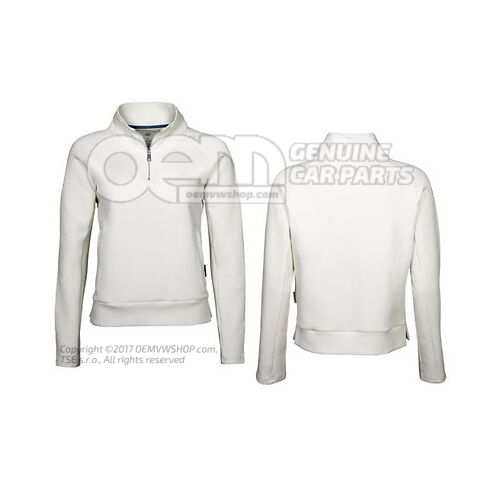 11A084141D 084 Sweatshirt, XL, women's, White, ID. Collection