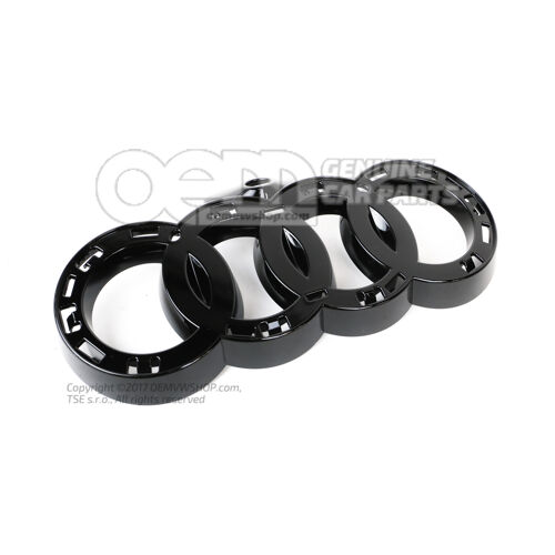 Adapter czarno-błyszczący Audi RS6/RS6 plus/Avant Quattro 4G 4G0853391C T94