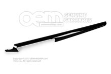 Listwa na deskę rozdzielczą w kolorze czarnym fortepianu 3V1858418P N77 Listwa na deskę rozdzielczą w kolorze czarnym fortepianu 3V1858418P N77