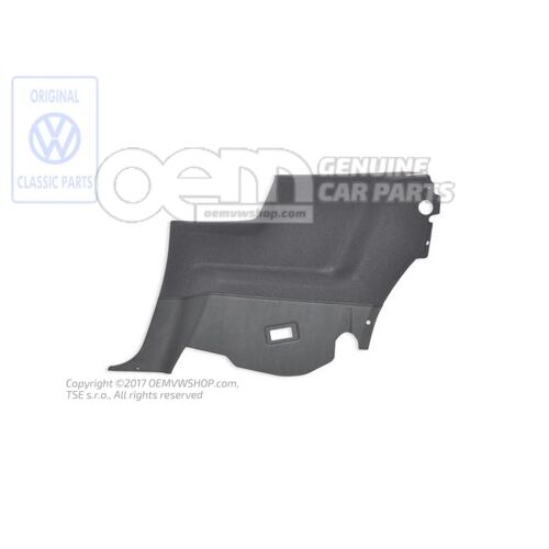 Ozdobne panele boczne w kolorze czarnym 535867036E BTK