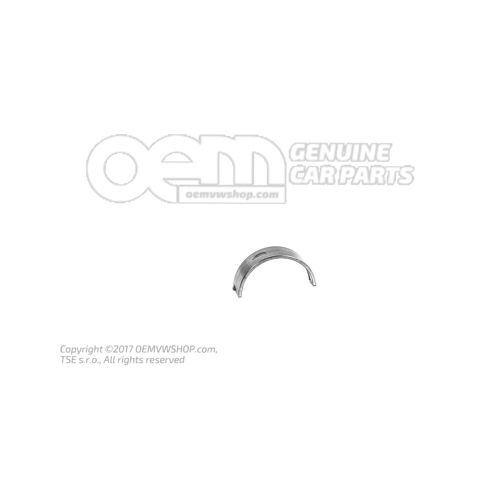 Panewka łożyska wału korbowego czarna 06B105561  010