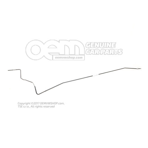 Przewód hamulcowy od przewodu hamulcowego do cylindra koła Audi A2 8Z 8Z0611764P