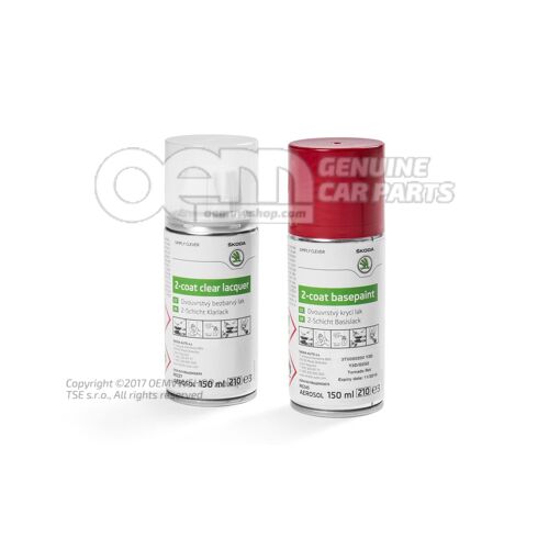 Aerozol w sprayu Tornado czerwony 3T0050200  Y3D