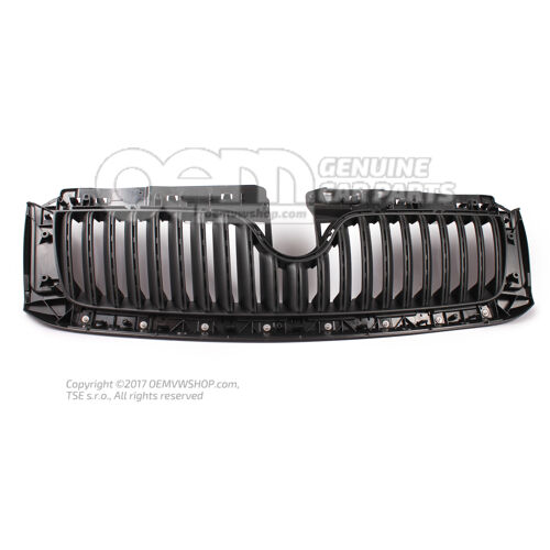 Kratka satynowa czarna Skoda Superb 3U 3U0853653B 9B9