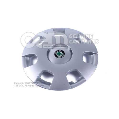 Obręcze kół satynowa czerń/błyszczący chrom 6Y0601147A MWS