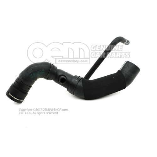 Wąż płynu chłodzącego z szybkozłączką Audi TT/TTS Coupe/Roadster 8N 8N0122101E