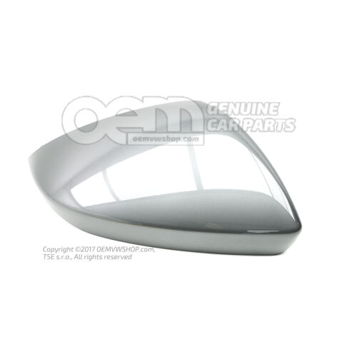 Osłona lusterka Ciemny grafit/czarny/błyszczące aluminium 85E857528  9DG