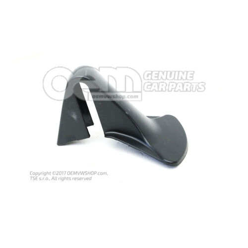 Zaślepka satynowo czarna 8L0886197A 9B9
