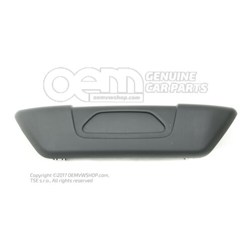 Panel duszy oparcia górnego siedzenia (czarny) 4M0881590L 4PK