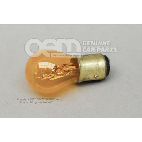 Żarówka, szkło żółte P21/5W-12V N  90129801