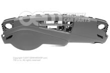 Deska rozdzielcza z duszą kanału powietrznego (czarna) 8T1857003D 24A (2)