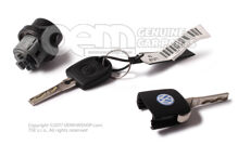 1 zestaw cylindrów zamka 2K0898375B (8)