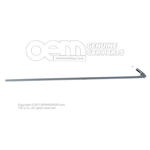 Listwy ozdobne szyby bocznej czarno-błyszczące 4G9853345F T94