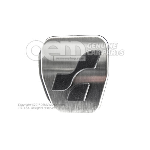Czapka ze szczotkowanego aluminium 1K1721601A 4J4