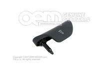 Dźwignia zwalniająca dusza (czarna) Audi R8 Coupe/Spyder 42 423823533  6PS (1)