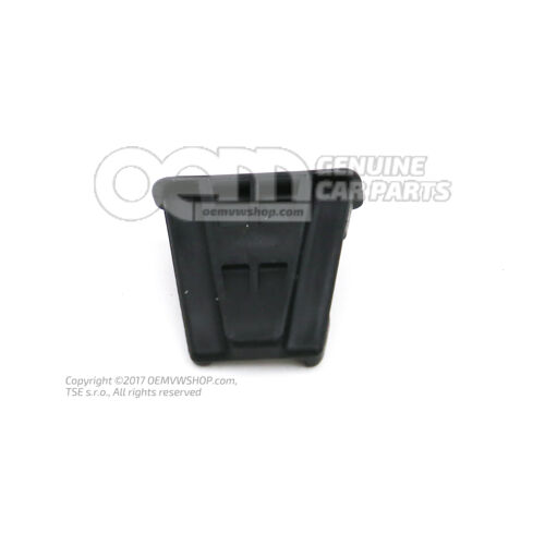 Zaślepka końcowa, satynowo czarna 893853114  01C