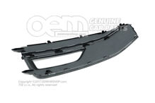 Kratka nawiewu satynowo czarna 8K0807682M 01C (1)