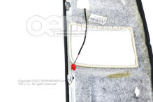 Formowana dusza podsufitki (czarna) 8V5867505T SP8 (3)