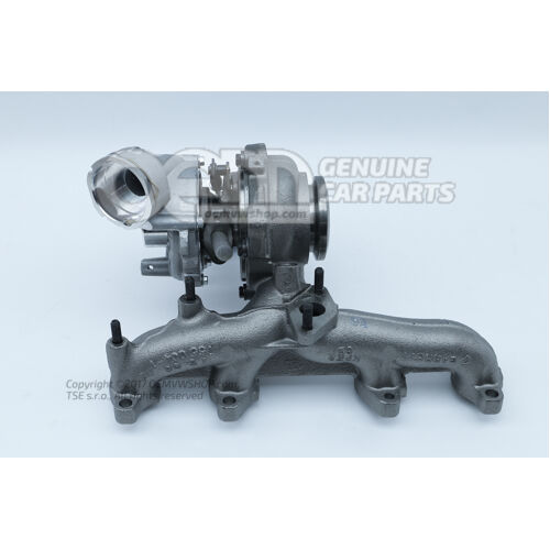 Kolektor wydechowy z turbosprężarką 03G253010