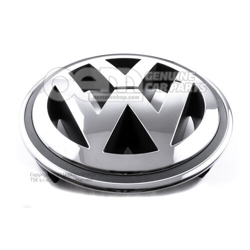 Emblemat VW jasny chrom/antracyt 3C0853600A MQH