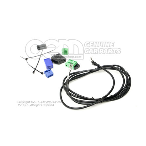 Adapter zestawu przewodów do gniazda AUX-IN 000051444N