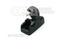 Uchwyt duszy osłony przeciwsłonecznej (czarny) 4D0857561E 4PK
