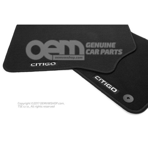 1 komplet dywaników (tekstylnych) Skoda Citigo 1S 1ST061404R