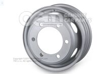 Obręcz stalowa w kolorze chromu 291601027H 091