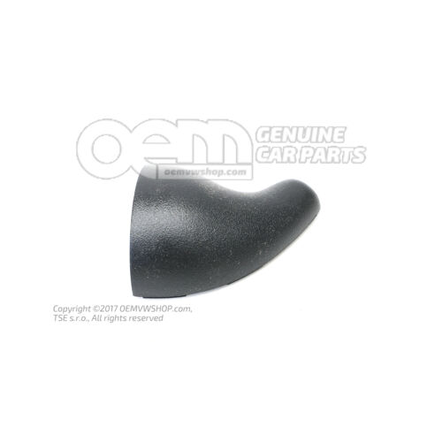 Zaślepka satynowa czarna 3B0858547A 9B9