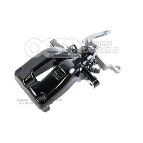 8J0615423E Audi A3/S3/Sportback/TT/TTS/TTRS/Coupe/Roadster/RS3 Golf Cabriolet /Golf/Variant/4motion czarna Obudowa zacisku bez klocków hamulcowych do pojazdów z ceramicznymi klockami hamulcowymi rozmiar 310x22mm tył lewy 8J0615423E