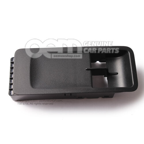 Obramowanie przełącznika w kolorze czarnym, satynowym 6R0867255J 9B9