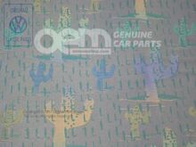 Poduszka oparcia z pokrowcem Volkswagen Campmob. (Typ2/Transnp./LT) 701070222D (1)