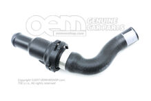 Wąż płynu chłodzącego z regulatorem płynu chłodzącego Audi RS6/RS6 plus/Avant Quattro 4F 4F0121444H (1)