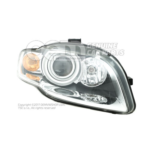 Reflektory halogenowe z dwoma reflektorami na żarówkę wyładowczą, doświetlające zakręty 8E0941030BB
