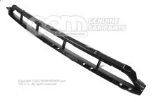 Osłona chłodnicy satynowo czarna Audi TT/TTS Coupe/Roadster 8S 8S0807647A 9B9