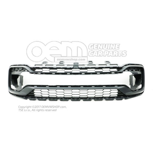 Kratka nawiewu satynowa czarna Volkswagen Up! 1S 1S0853677G 9B9