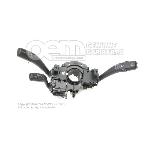 Kol. kierownicze Przełącznik kombi dusza (czarny) 8K0953502BD4PK