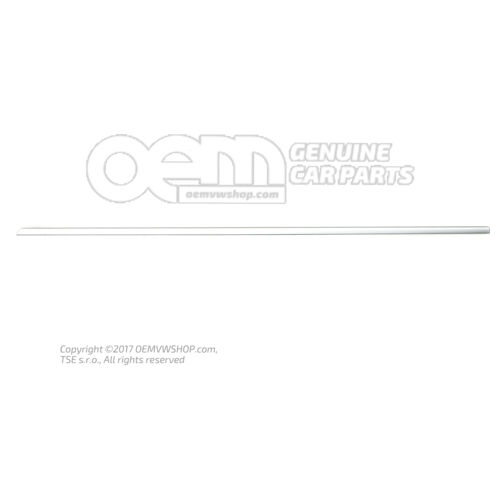Listwa ozdobna wnęki okiennej Audi RS4 Quattro 8E 8E0853765B