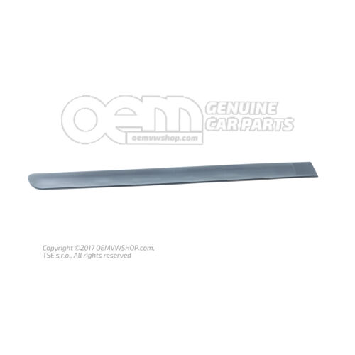 Listwa ochronna drzwi satynowa czarna Skoda Octavia 1U 1U4853754A 01C